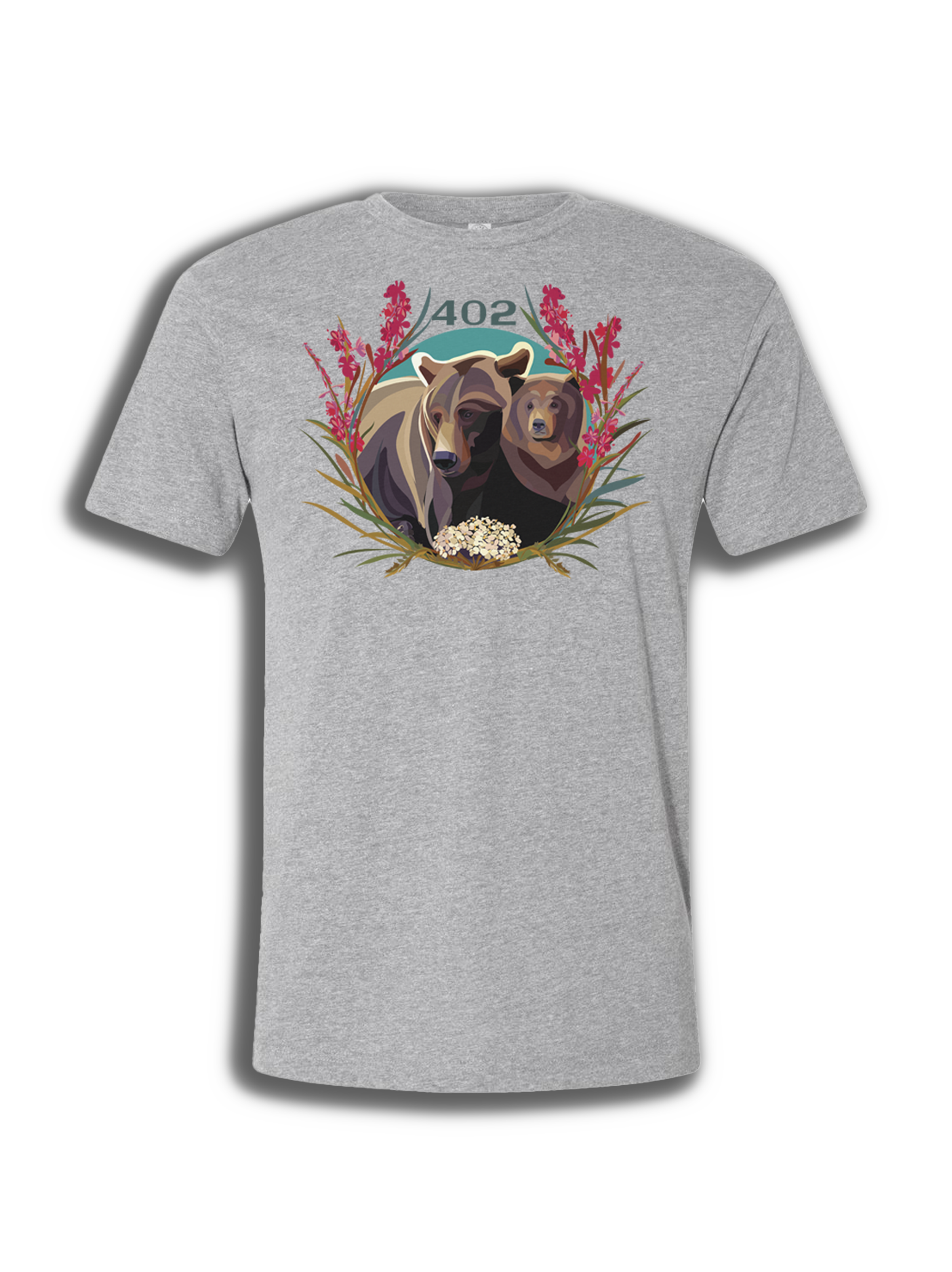 【 PROJECT】24SS★ Pink Bear T-shirt Commemorative Bear 402 T-shirt — Katmai Conservancy